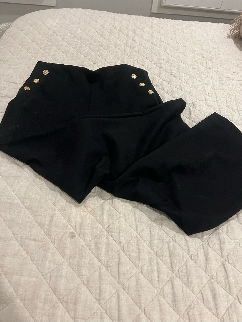 Chico's Black High Waist Stretchy Pants